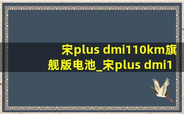宋plus dmi110km旗舰版电池_宋plus dmi110km旗舰版电池容量